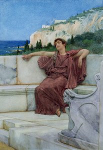 Dolce Far Niente, autorstwa Lawrence Alma Tadema